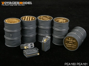 Voyager Model PEA160 WWII German 200L Fuel Drum Covers 1/35 – imagen 2