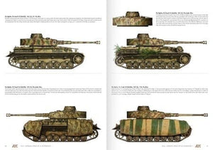 AK Interactive AK916 1944 GERMAN ARMOUR IN NORMANDY – CAMOUFLAGE PROFILE GUIDE – immagine 3