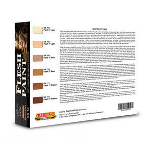 Lifecolor CS13 Acrylic paint set Flesh Paint 6x22ml – Bild 2