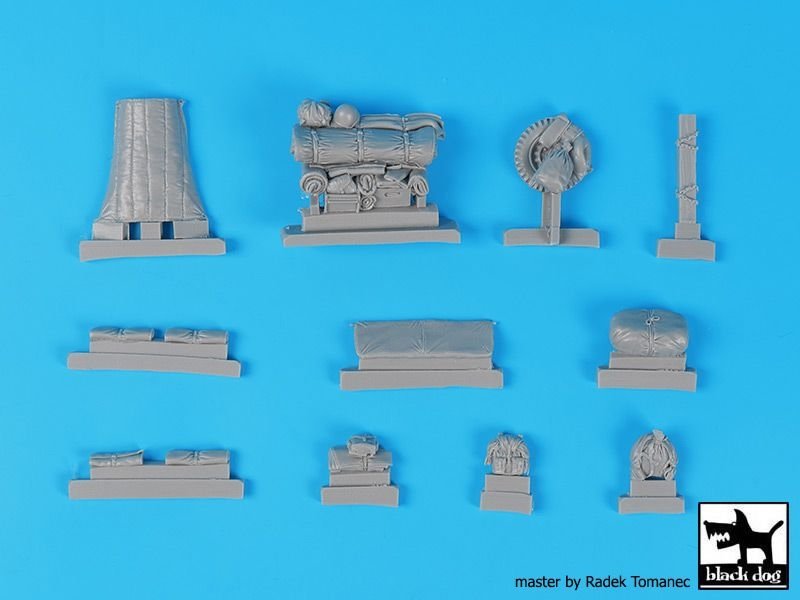 Black Dog T35229 Tiger I Pz Kpfw VI accessories set 1/35 – Bild 6