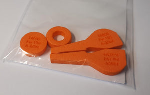 Omask 74808 Fw 190 A-2/3/4 wheel bay plugs (for Eduard) 1/48 – Bild 2