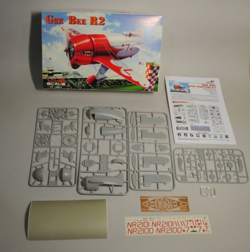 Dora Wings 48001 GEE BEE R-2 SUPER SPORTSTER AIRCRAFT 1/48 – immagine 2