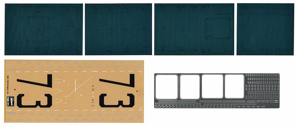 Hasegawa QG46 (72146) USS Gambier Bay Wooden Deck 1/350 – immagine 2