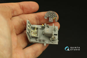 Quinta Studio QD32191 Bf 109G-14 3D-Printed coloured Interior on decal paper (Zoukei Mura SWS) 1/32 – imagen 10