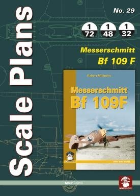 MMP Books 78982 Plans à l&amp;#39;échelle n° 29 Messerschmitt Bf 109F EN