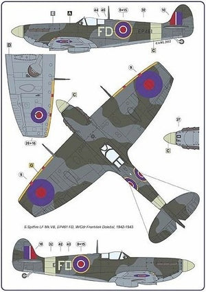 AML D32004 Czechoslovak commanders in the Spitfire 1/32 – imagen 3