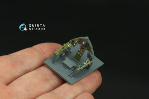 Quinta Studio QD48413 F6F-3E/N Hellcat 3D-Printed &amp;amp; coloured Interior on decal paper (Eduard) 1/48 – imagen 10