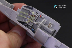 Quinta Studio QD32058 Bf 109K-4 3D-Printed &amp;amp; coloured Interior on decal paper (for Hasegawa kit) 1/32 – zdjęcie 5