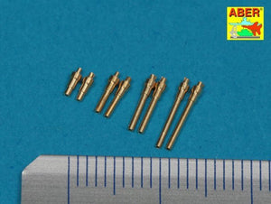 Aber A72 005 Set of 8 turned cal .50 (12,7mm) U.S. Browning M2 barrels for P-47 Thunderbolt 1/72 – Bild 2