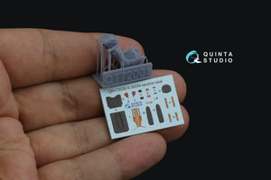 Quinta Studio QR+72038 K-36DM (initial release) ejection seat (for Su-17M3/M4/UM3/22, Su-24, MiG-29 9-12 Early aircraft) (All kits) 1/72 – imagen 2