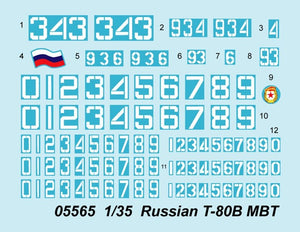 Trumpeter 05565 Russian T-80B MBT 1/35 – Bild 4