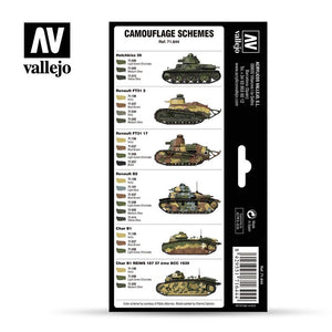Vallejo 71644 French Camo Colors Pre-War &amp;amp; WWII 8 x 17 ml – Bild 2