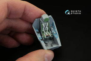 Quinta Studio QD48082 Su-57 3D-Printed &amp;amp; coloured Interior on decal paper (for Zvezda kit) 1/48 – Bild 5