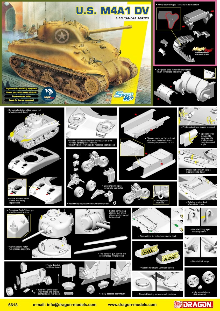 Dragon 6618 US M4A1 DV 1/35 – image 2