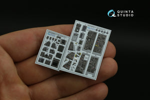 Intérieur imprimé en 3D et coloré pour F-14B de Quinta Studio QDS-48404 sur papier décalcomanie (GWH) (petite version) 1/48 – image 5