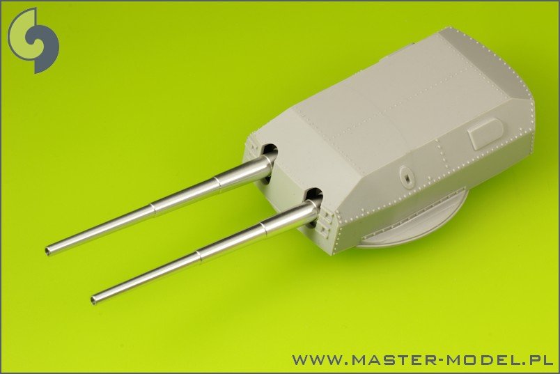 Master SM-200-006 German battleship Bismarck - main gun barrels - 38 cm (15in) SKC/34 (8 pcs) – zdjęcie 2