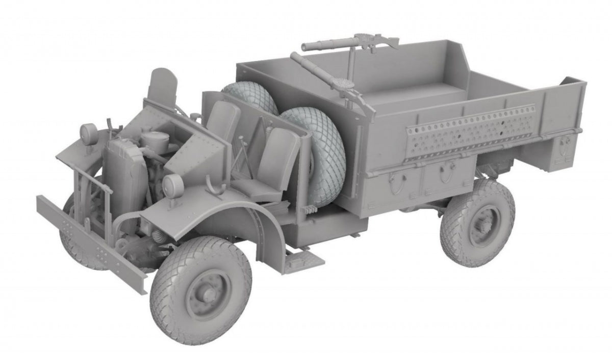 Thunder Model 35310 LRDG F30 Patrol Truck with Offset Rear Bed 1/35 – Bild 2