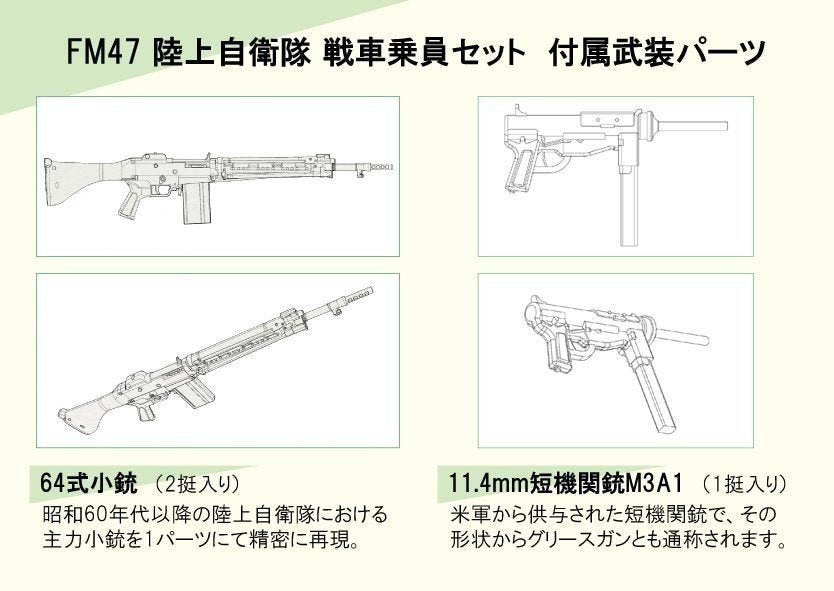 Fine Molds FM47 Japan Ground Self-Defense Force Tank Crew 1/35 – Bild 2