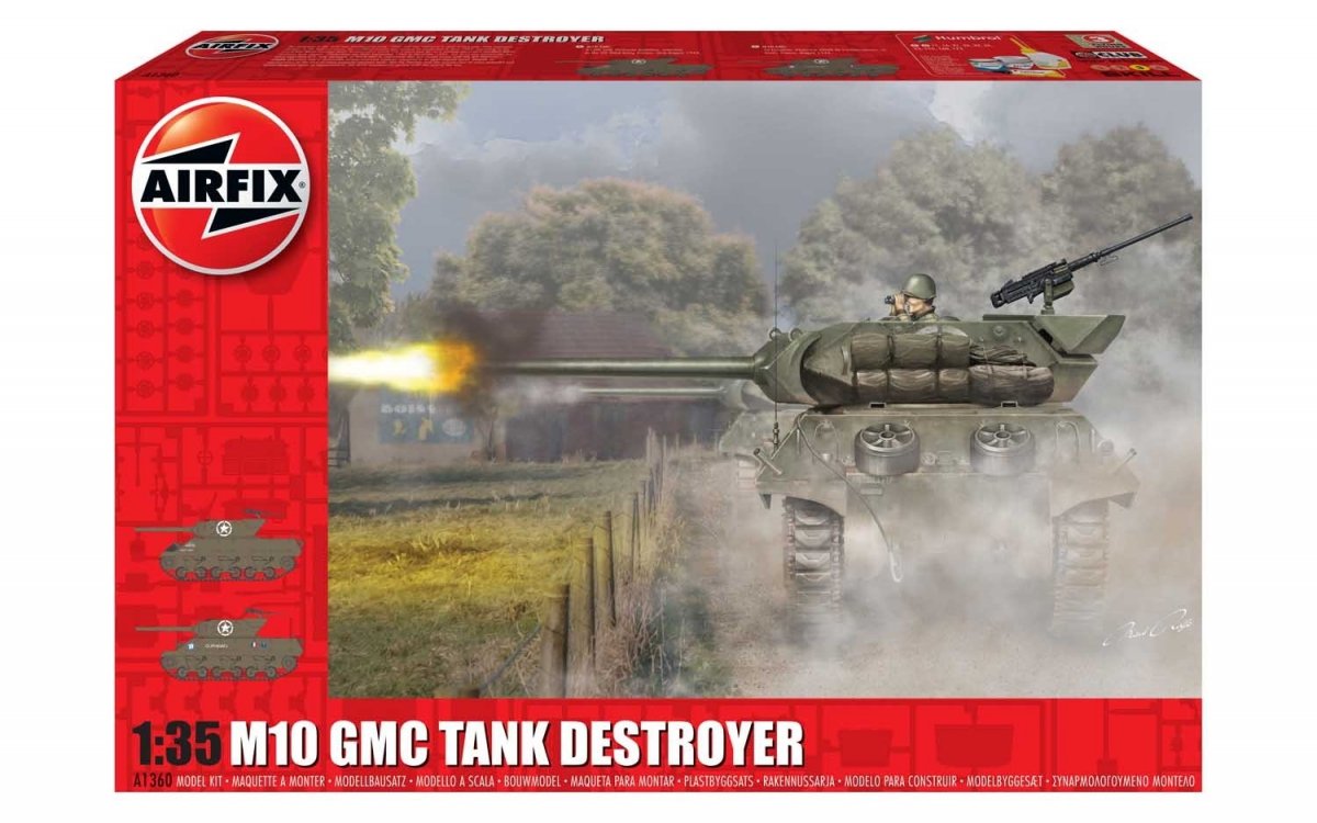 Airfix 1360 M10 GMC (U.S. Army) 1/35 – Bild 2
