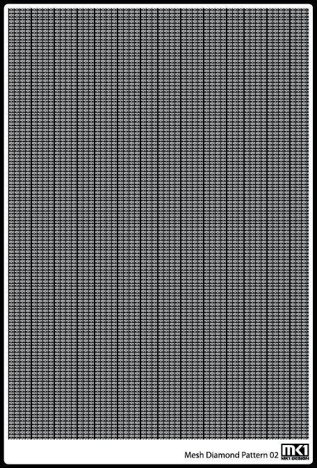 KA Models KA-00004 DIAMOND PATTERN MESH B 0.4mm X 0.7mm – Bild 5