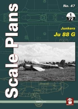 MMP Books 81951 Plans à l&amp;#39;échelle n° 47 : Junkers Ju 88 G EN