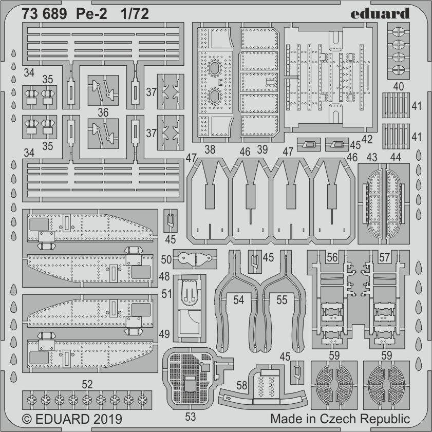 Eduard 73689 Pe-2 1/72 ZVEZDA – zdjęcie 2