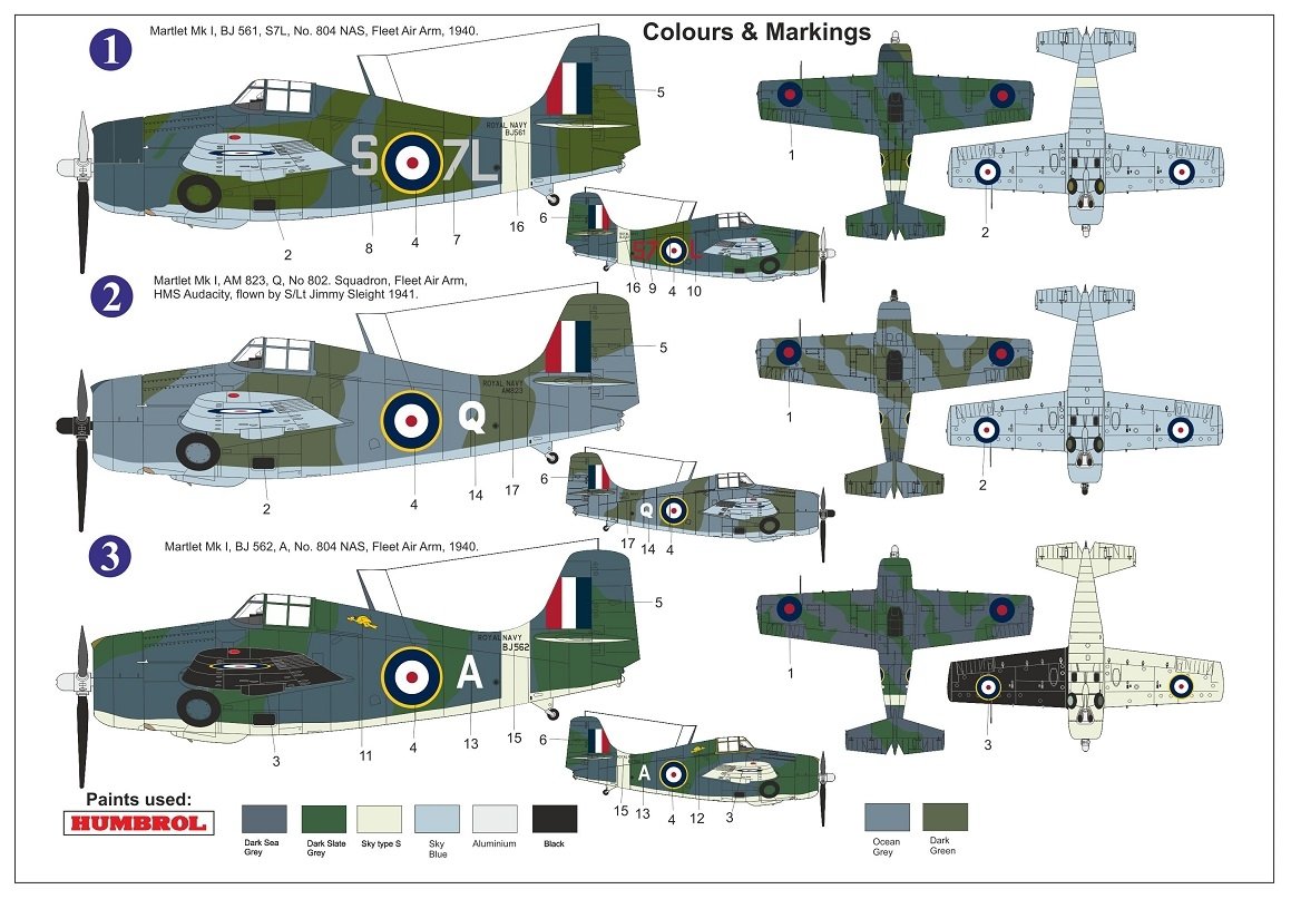 AZ Model AZ7804 Martlet Mk.I 1/72 – zdjęcie 2