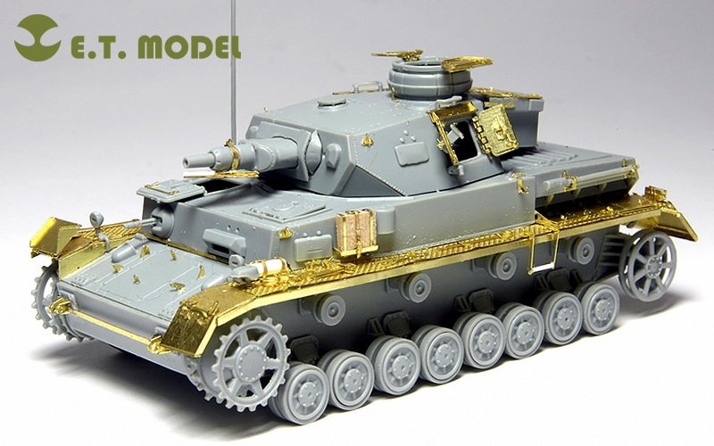 E.T. Model E72-007 WWII German Pz.Kpfw.IV Ausf. F1 For DRAGON 7321 1/72 – zdjęcie 6