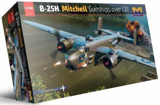 HK Models 01E037 B-25H Mitchell Gunships over CBI 1/32 – Bild 2