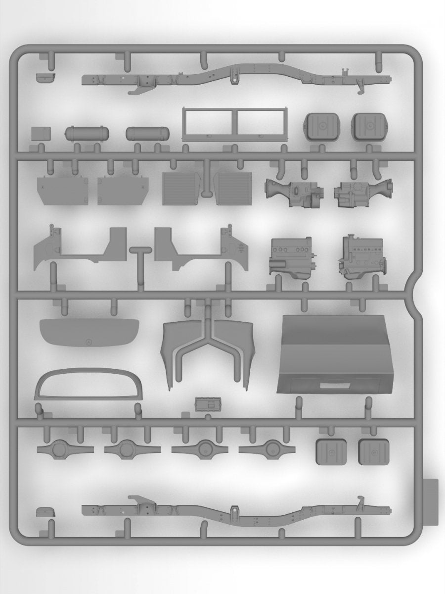 ICM 35138 Unimog S 404 Krankenwagen German Military Ambulance 1/35 – immagine 5