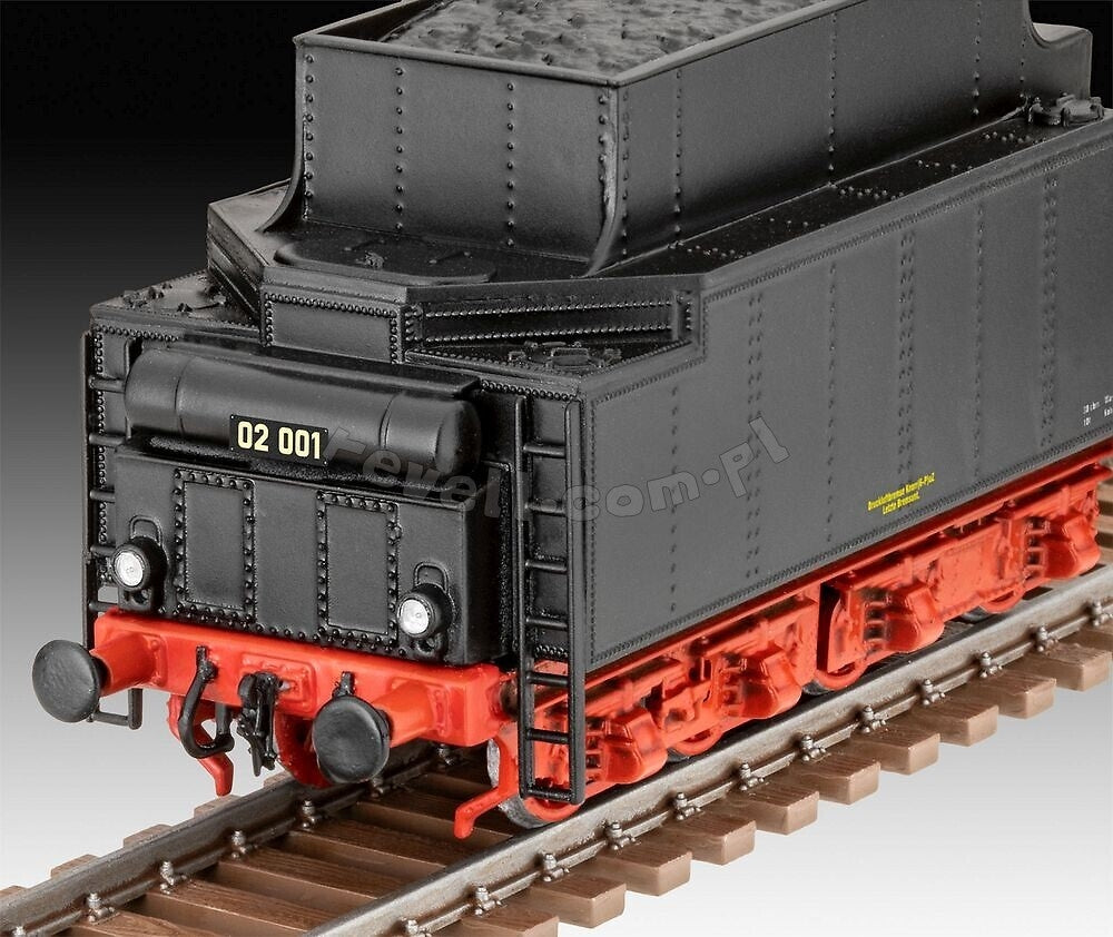 Revell 02171 Express locomotive BR 02 - Tender 2 2mT30 1/87 – imagen 4