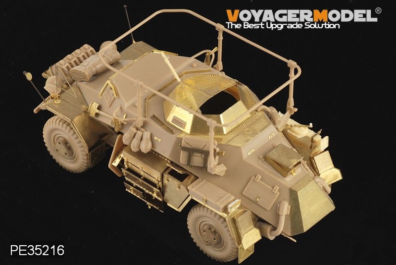 Voyager Model PE35216 WWII German Sd.Kfz.223 for TAMIYA 35268 1/35 – immagine 4