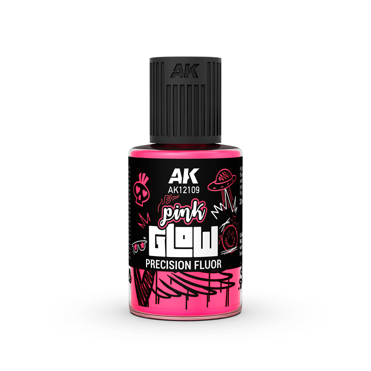 AK Interactive AK12109 PINK GLOW PRECISION FLUOR 30ml