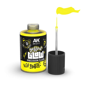 AK Interactive AK12111 YELLOW GLOW PRECISION FLUOR 30ml – imagen 2