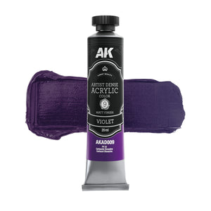 AK Interactive AKAD102 Artist Dense Acrylic Colors - Primary &amp;amp; Secondary Set – Bild 3