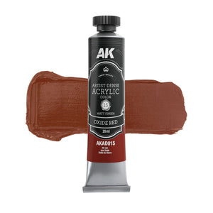 AK Interactive AKAD015 Artist Dense Acrylic - Oxide Red