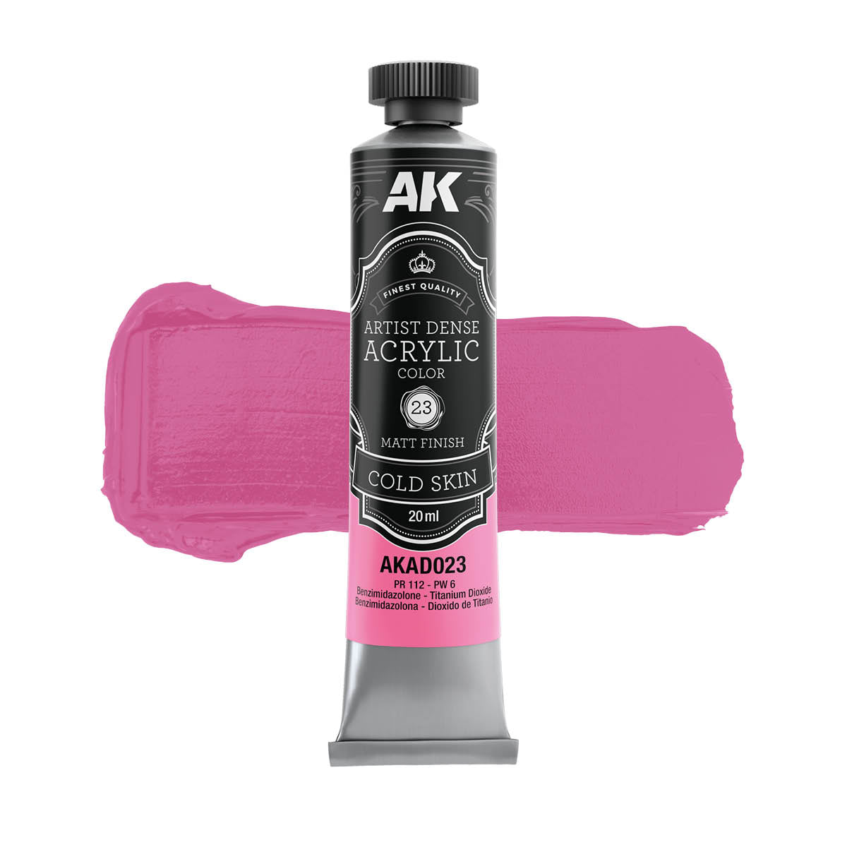 AK Interactive AKAD105 Artist Dense Acrylic Colors - Flesh Color Set – image 2