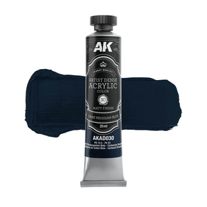 AK Interactive AKAD108 Artist Dense Acrylic Colors - Blue Color Set – image 7