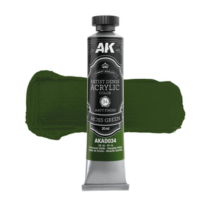 AK Interactive AKAD109 Artist Dense Acrylic Colors - Green Color Set – Bild 7