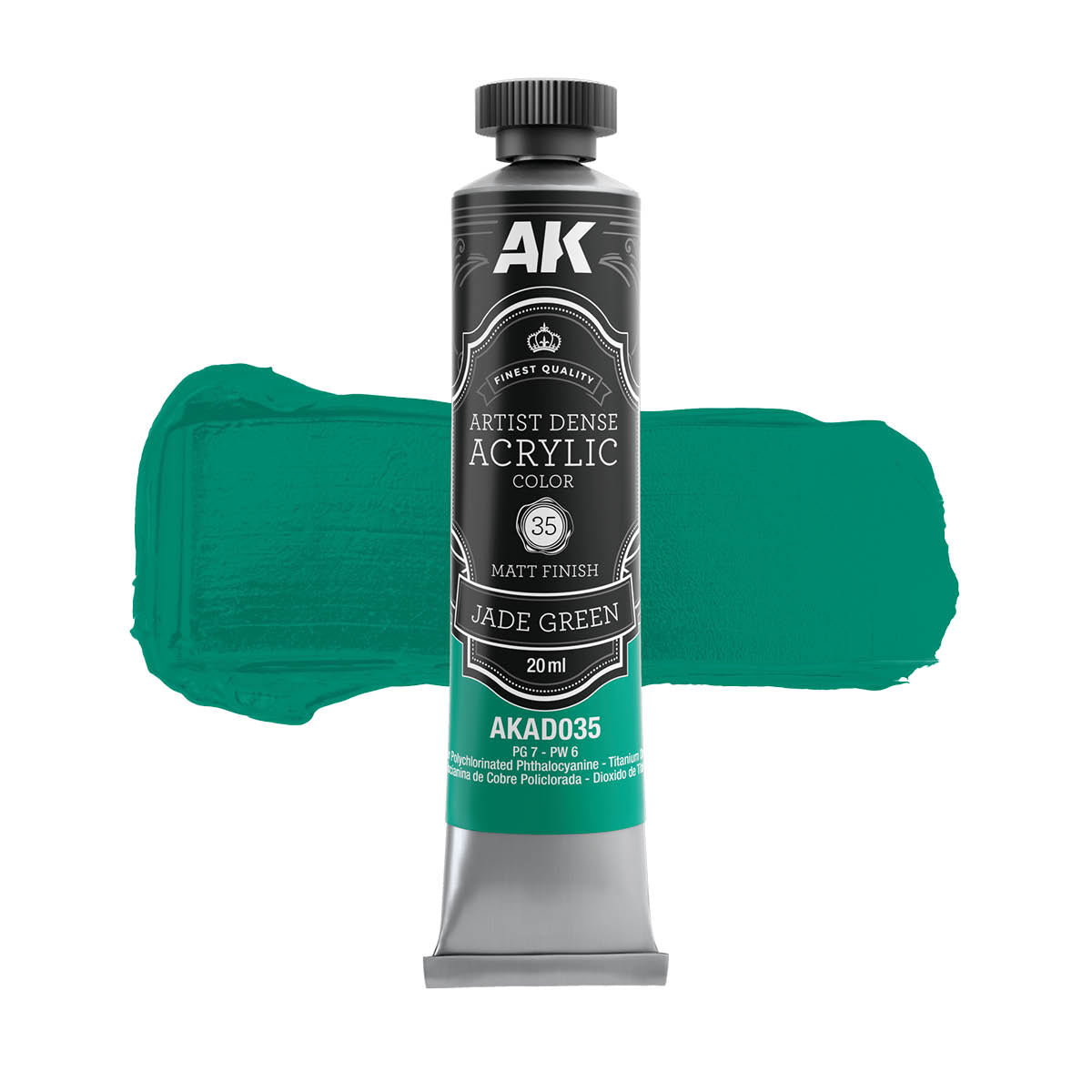 AK Interactive AKAD109 Artist Dense Acrylic Colors - Green Color Set – Bild 2