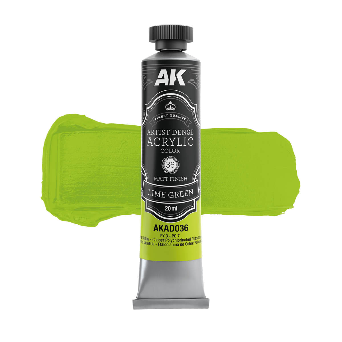 AK Interactive AKAD109 Artist Dense Acrylic Colors - Green Color Set – Bild 3