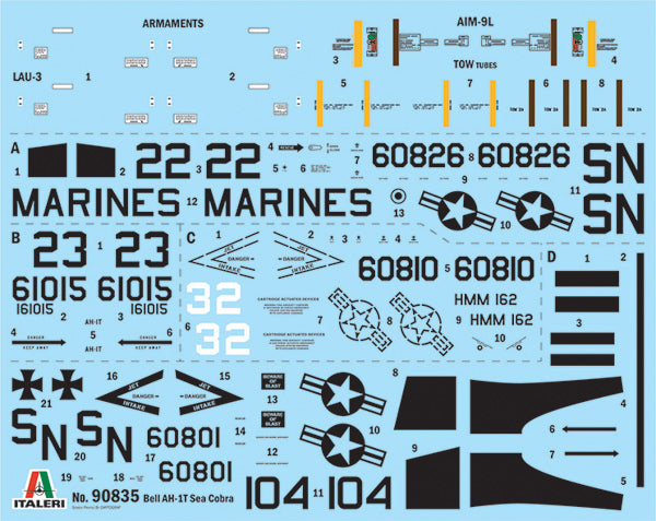 Italeri 90835 AH-1T Sea Cobra 1/48 – Bild 5