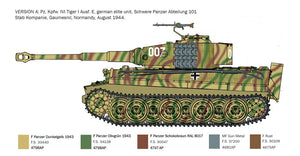 Italeri 6754 Sd.Kfz.181 Panzerkampfwagen Tiger I Ausf.E (Late Production) D-Day 80th Anniversary 1/35 – zdjęcie 4