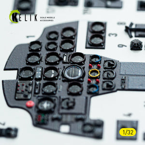 KELIK K32045 Messerschmitt Bf-110 D - Interior 3D Decals (for Dragon / Hobby 2000 Kits) 1/32 – Bild 2