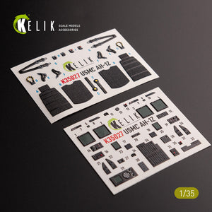 KELIK K35027 AH-1Z Interior 3D Decals For Academy Kit 1/35 – Bild 2