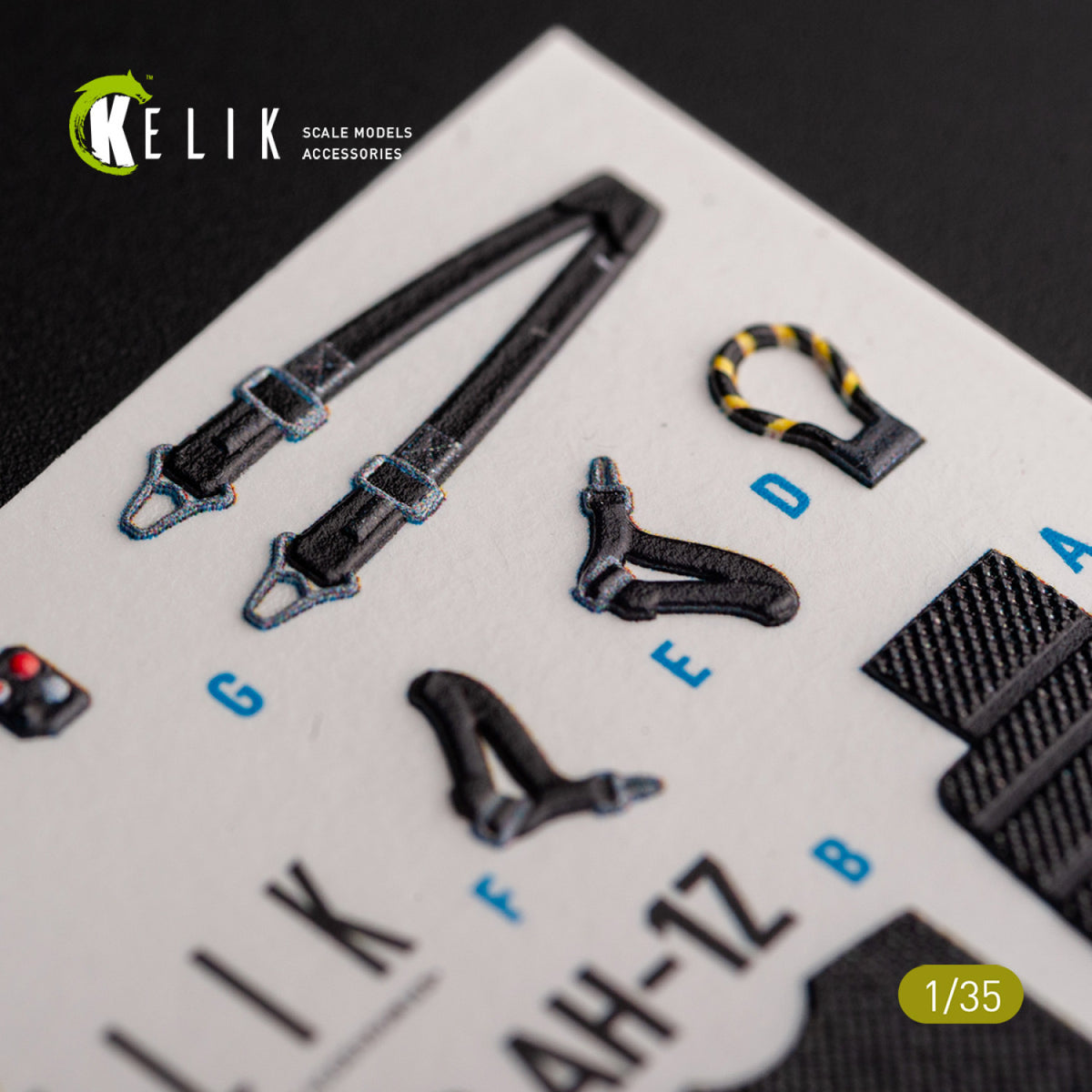 KELIK K35027 AH-1Z Interior 3D Decals For Academy Kit 1/35 – Bild 4