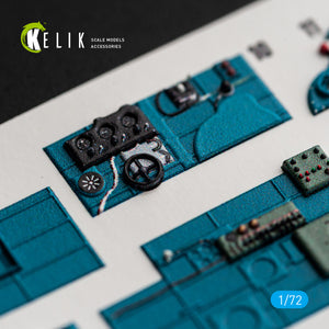 KELIK K72244 Nakajima J1N1-S Gekko - Interior 3D Decals (for Fujimi / Hobby 2000 Kits) 1/72 – imagen 6