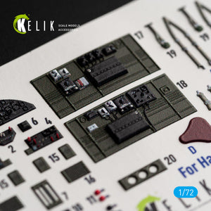KELIK K72248 North American B-25 J Mitchell - Interior 3D Decals (for Eduard Kits) 1/72 – Bild 5