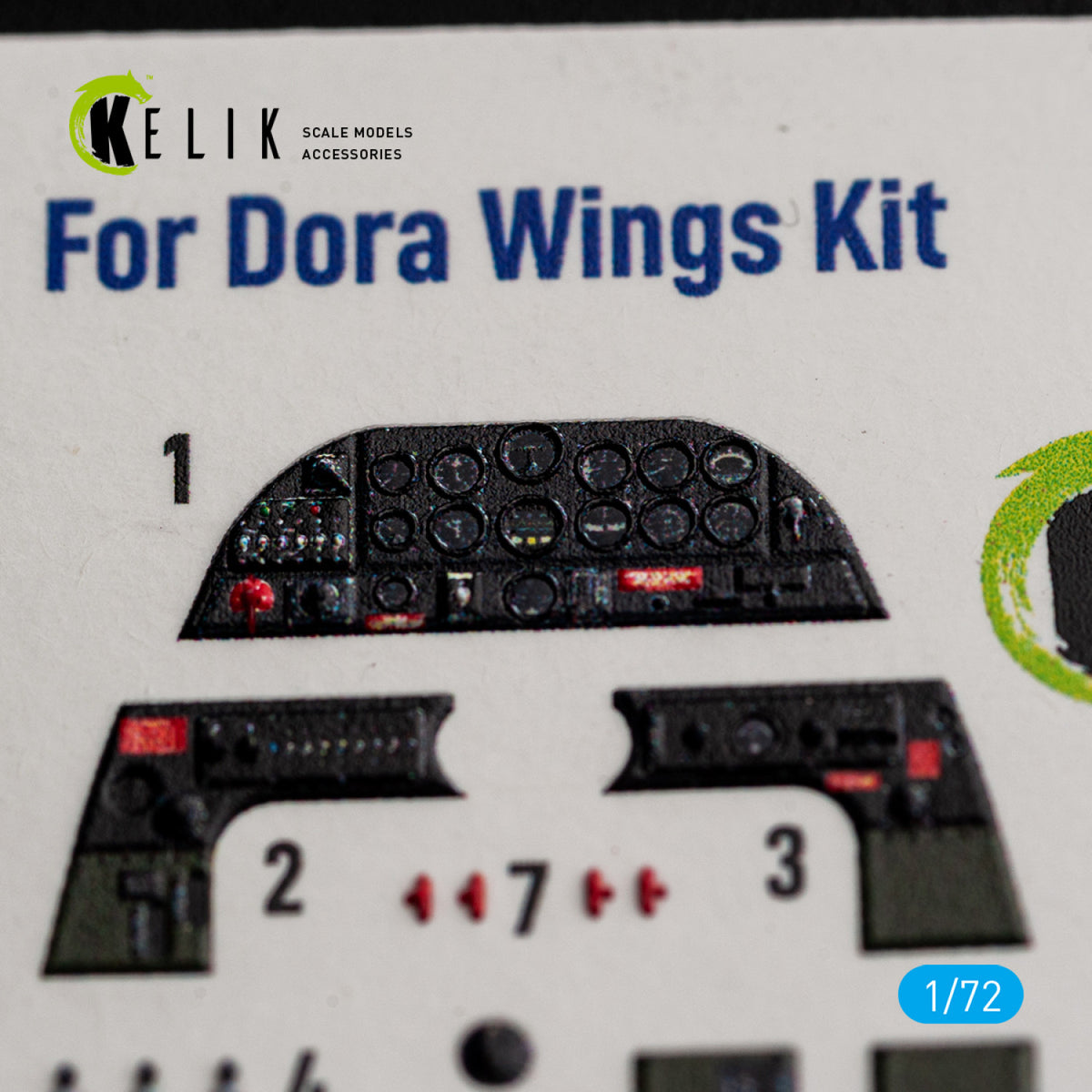 KELIK K72249 Vultee Vengeance Mk.I / Mk.Ia - Interior 3D Decals (for Dora Wings Kits) 1/72 – immagine 4
