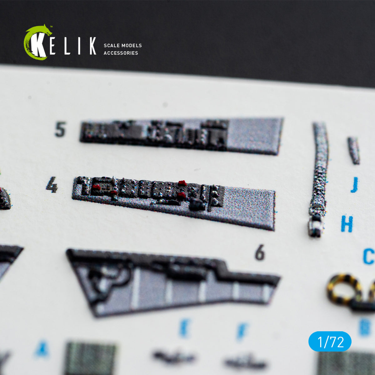 KELIK K72256 RF-8 G - Interior 3D Decals (for Sword Kits) 1/72 – image 7